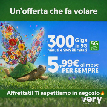 NEGOZIO VERY MONTEROTONDO PROMO 5,99