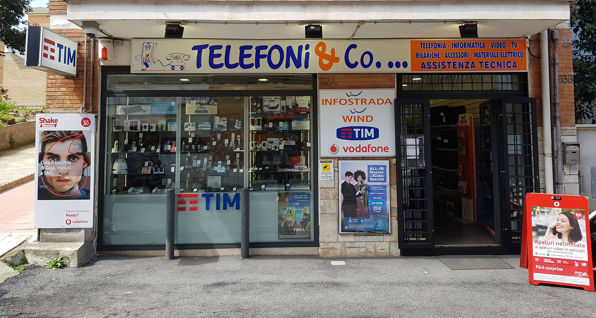 Telefoni & Co. ingresso