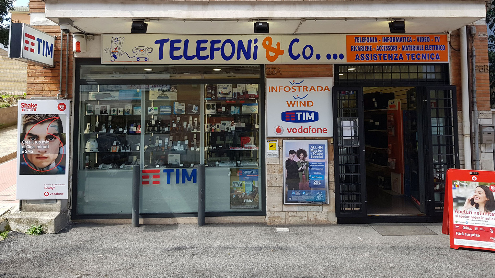 Telefoni & Co. ingresso